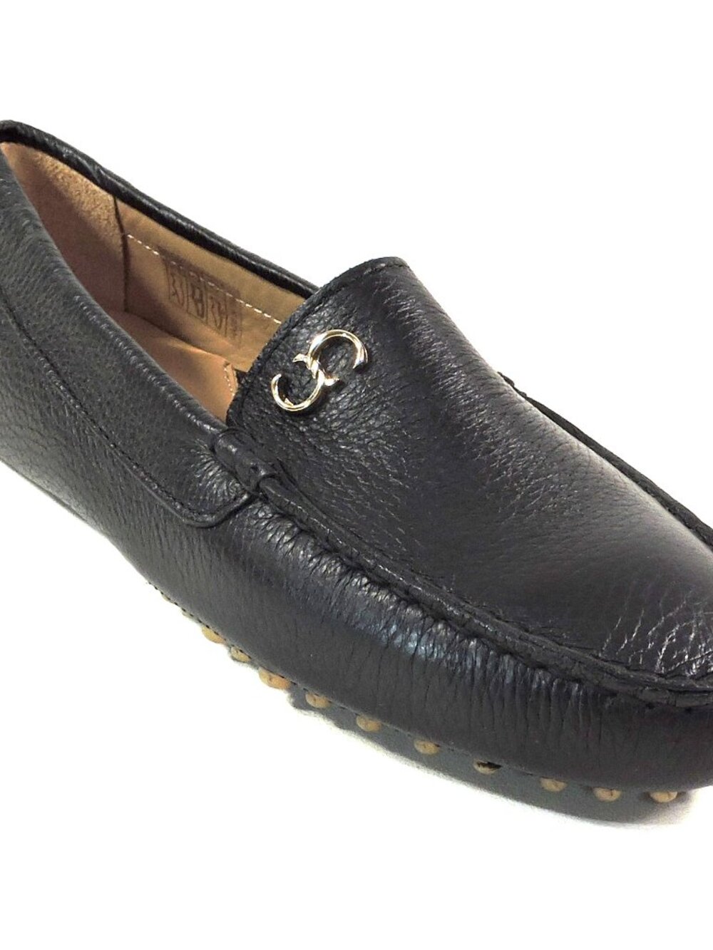CASADEI 🇮🇹 WOMEN'S BLACK SOFT LEATHER COMFORT FLAT SUMMER LOAFERS